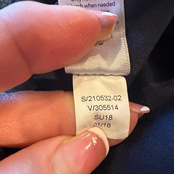 Athleta Laser Run Skort In Navy Size Small Tennis Golf Gorpcore - Picture 15 of 15